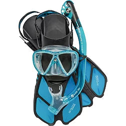 Cressi Bonete Pro Dry Snorkeling Combo