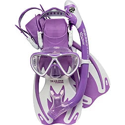 Cressi Youth Rocks Pro Dry Snorkeling Set