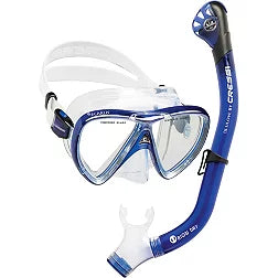 Cressi Ikarus Orion Dry Snorkel Mask Combo